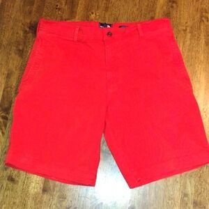 Red The North Face Shorts 36